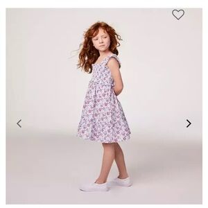 Janie and Jack Girls Emily Floral Smocked Sundress Sz 8